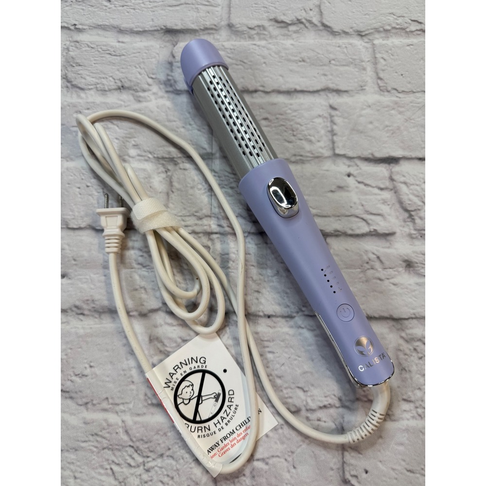 Calista AirGlide Cool Breeze Styler Hair Tool Purple New Flat Iron Wand